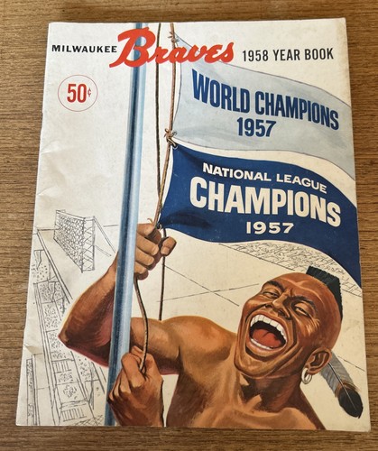 Vintage 1958 milwaukee braves - 1958,