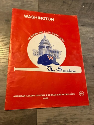 1962 washington senators - 1962,