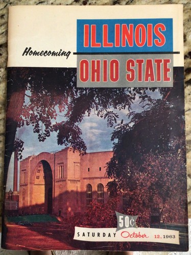 1963 ohio state illinois - state, vs