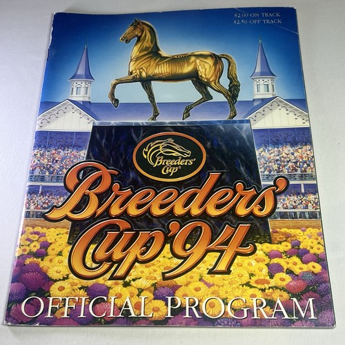 Breeders cup program - breeders',
