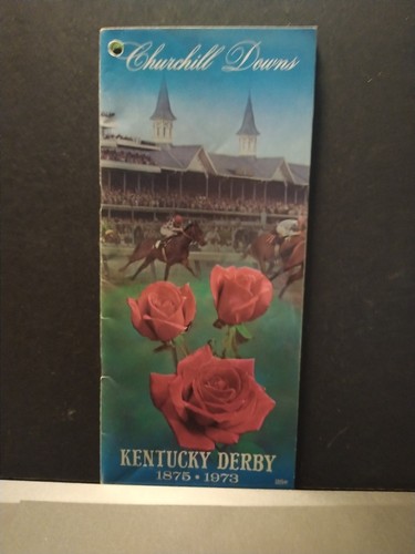 1973 churchill downs - 1973, program