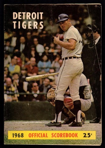 1968 detroit tigers - detroit, vs