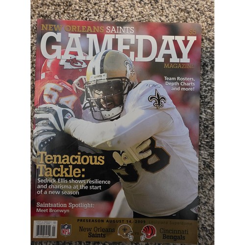Nfl 2009 gameday program - gameday,