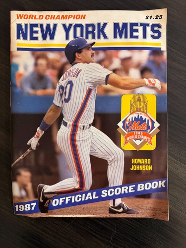 1987 new york mets official - new,