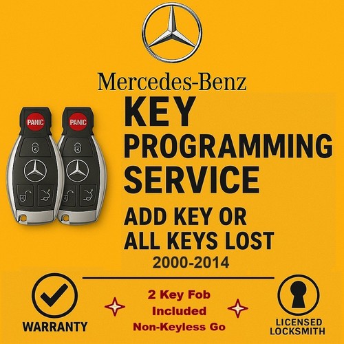 Mercedes benz key programming - mercedes-benz,