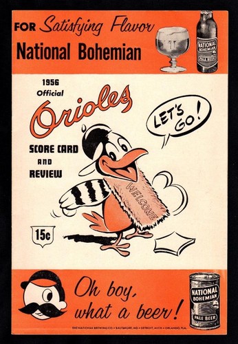 1956 baltimore orioles - 1956, vs