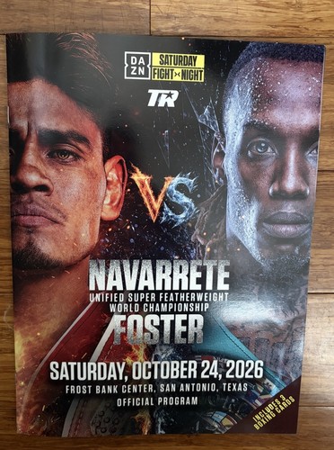 Navarrete foster 2026 - 2026, program