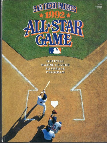 1992 mlb baseball - baseball, all-star