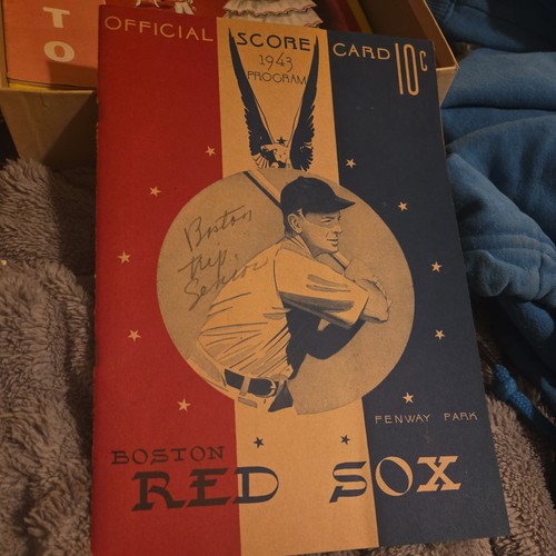 1943 boston red sox official - 1943,