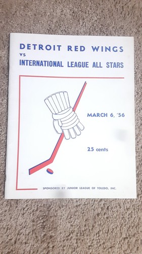 1956 ihl all stars - stars, vs