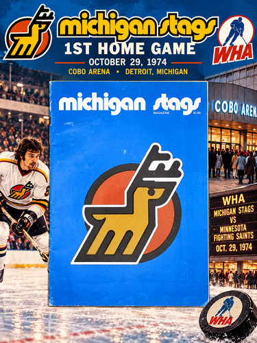 1974 michigan stags - stags, wha