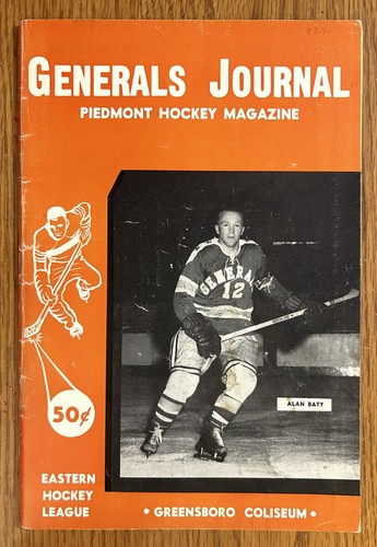 1959 greensboro generals - greensboro, ehl
