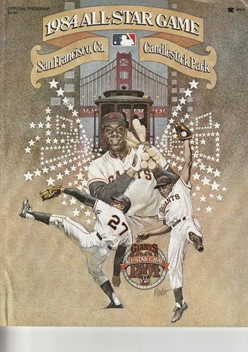 Vintage 1984 mlb all - vintage, all-star